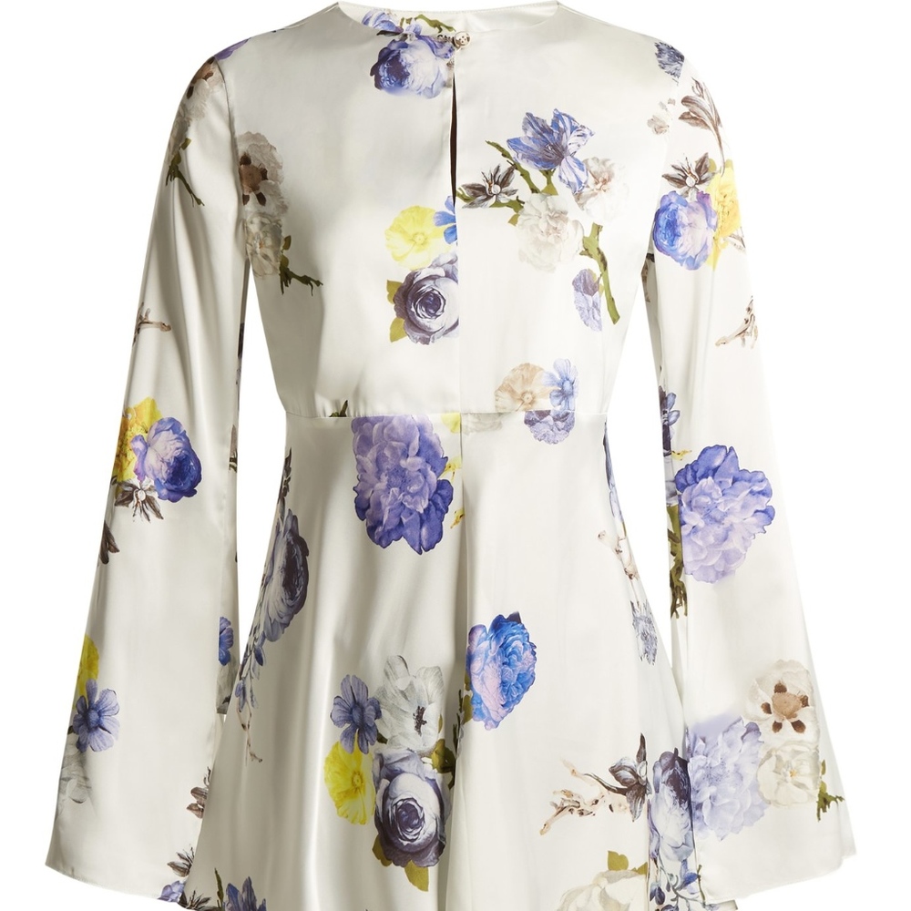Acne Studios Satin Cut-out Blouse